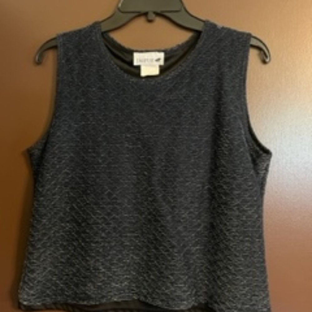 Jaipur Tank, XL, beautiful black, blue & silver color